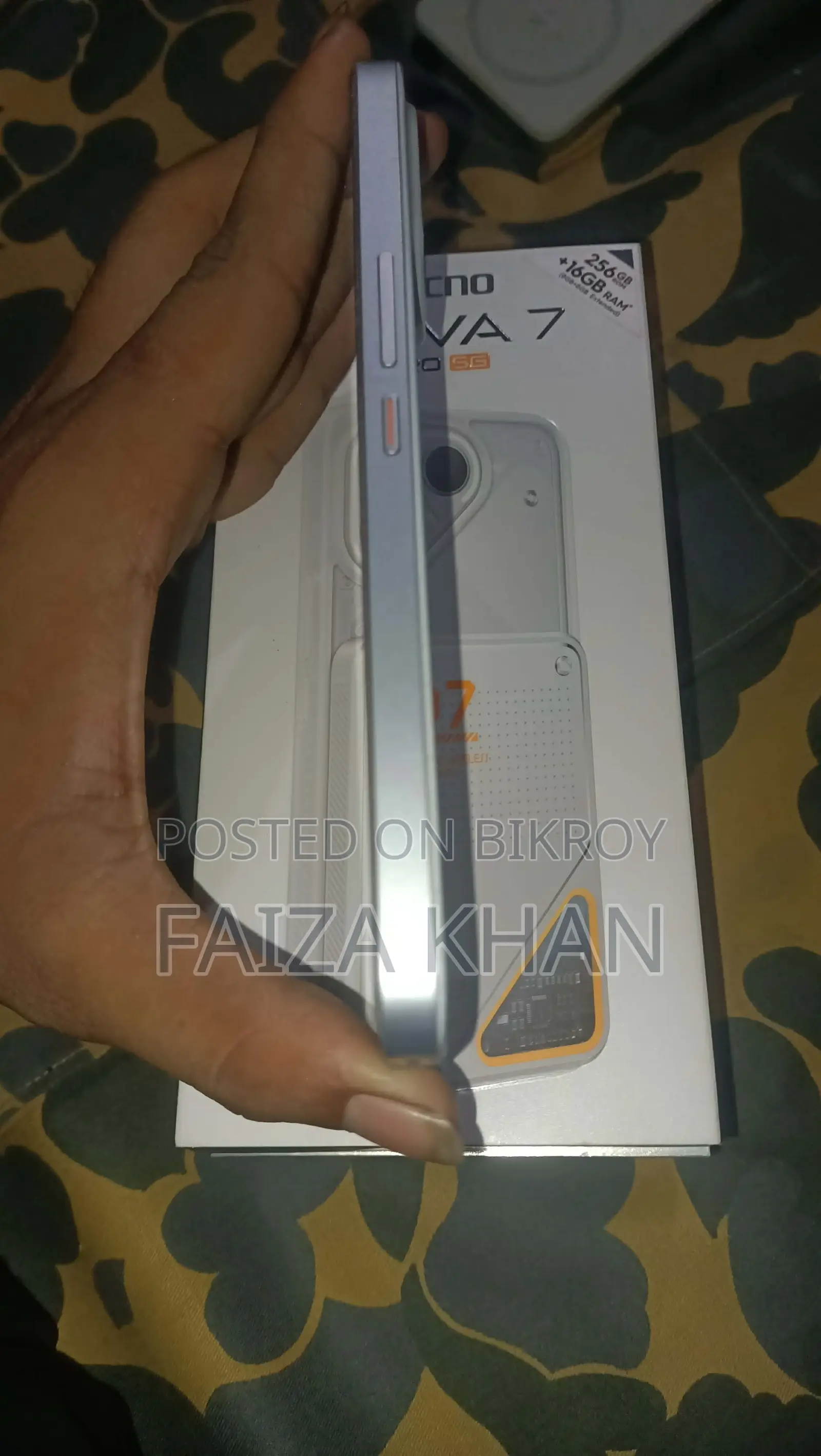 Tecno Pova 7 Pro 5G 256 GB Silver