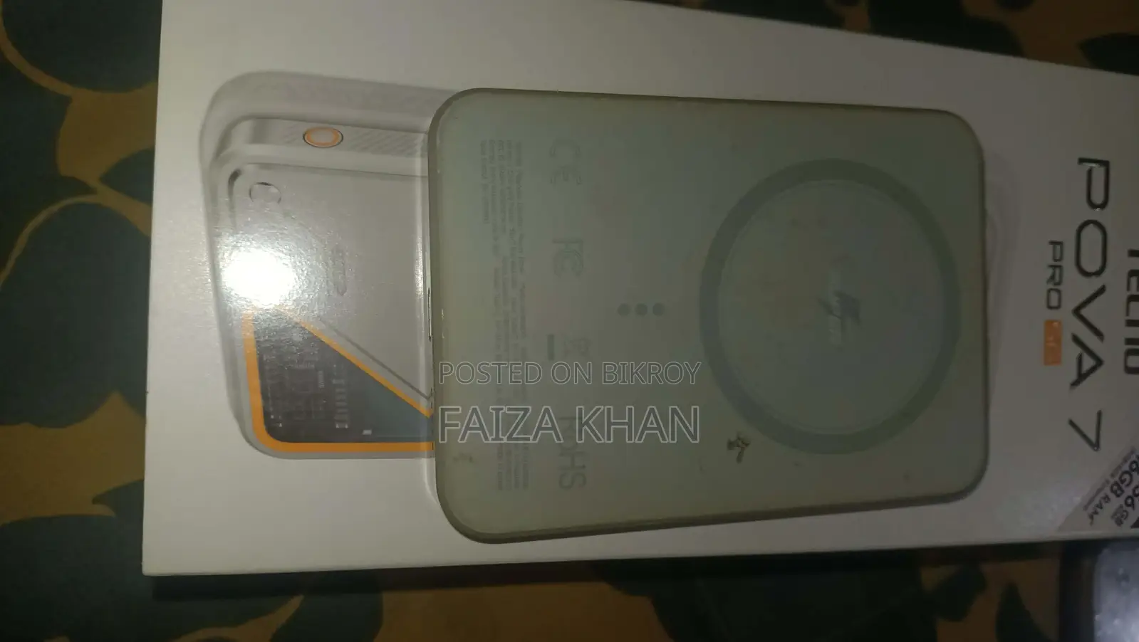 Tecno Pova 7 Pro 5G 256 GB Silver