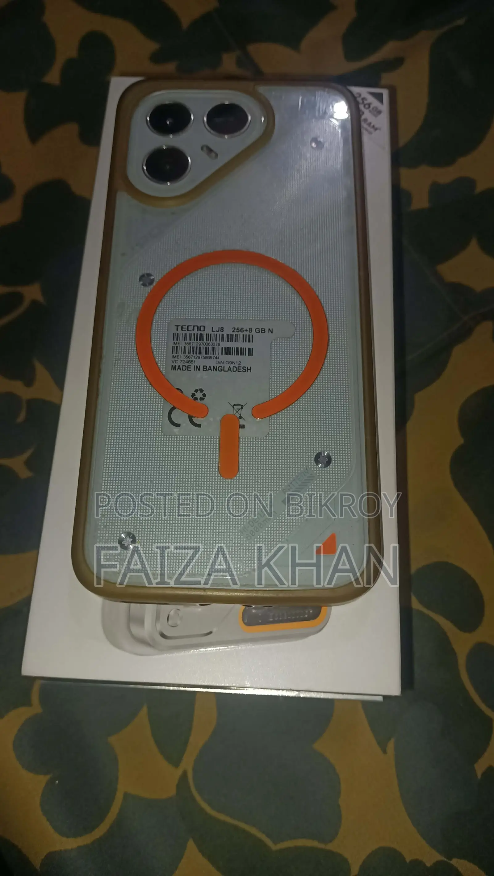 Tecno Pova 7 Pro 5G 256 GB Silver