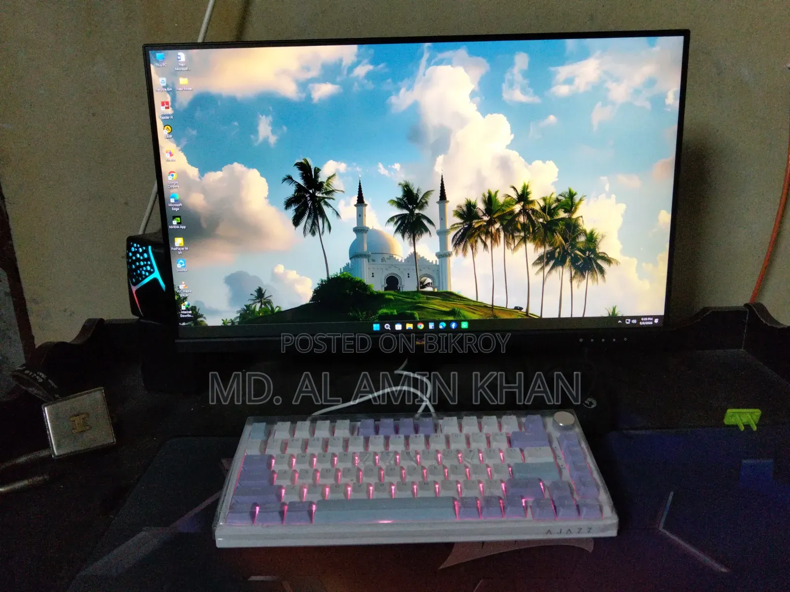 Desktop Computer Gigabyte GA-H110MSTX-HD3-ZK 16GB AMD Ryzen 7 SSD 500GB