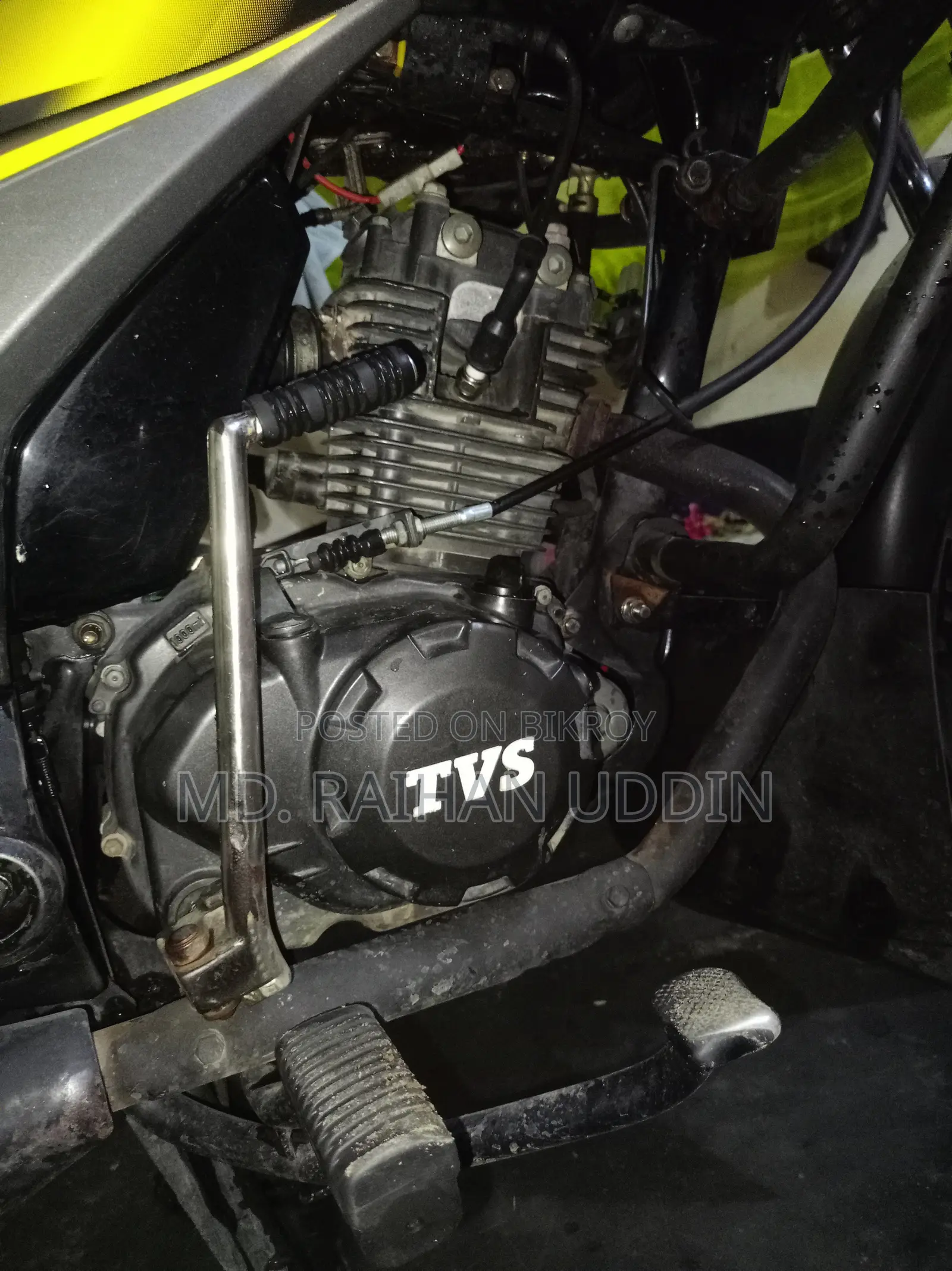 TVS Stryker 125 2020 Yellow