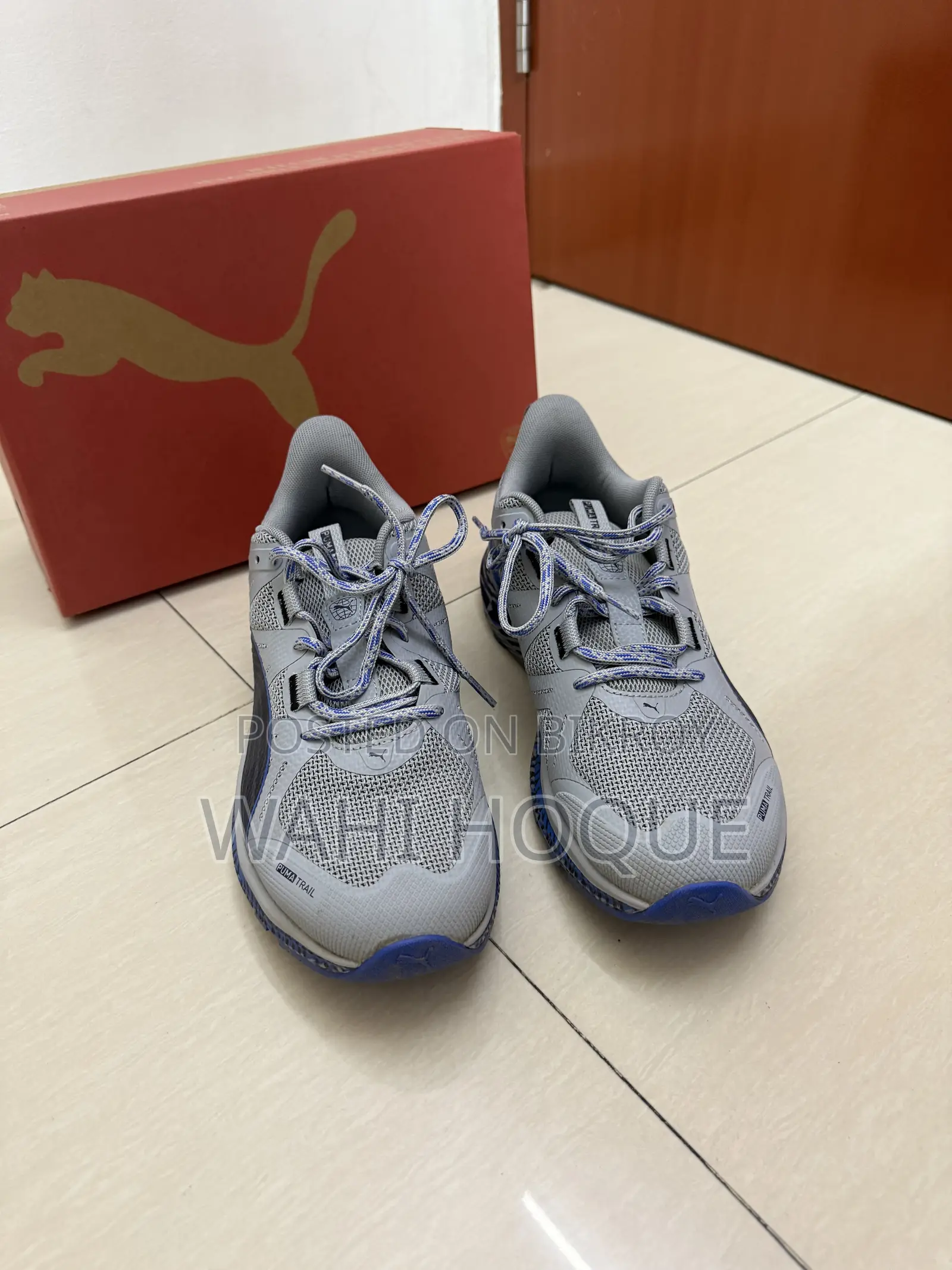 Puma Reflect Lite Trail Biowarp Shoes Size UK 8, US 9