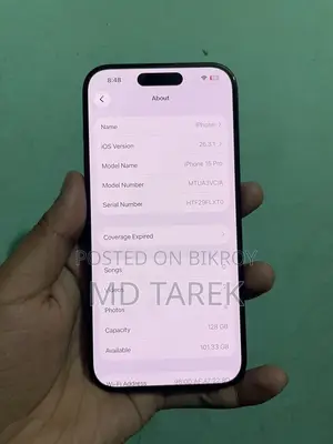Apple iPhone 15 Pro 128 GB Blue