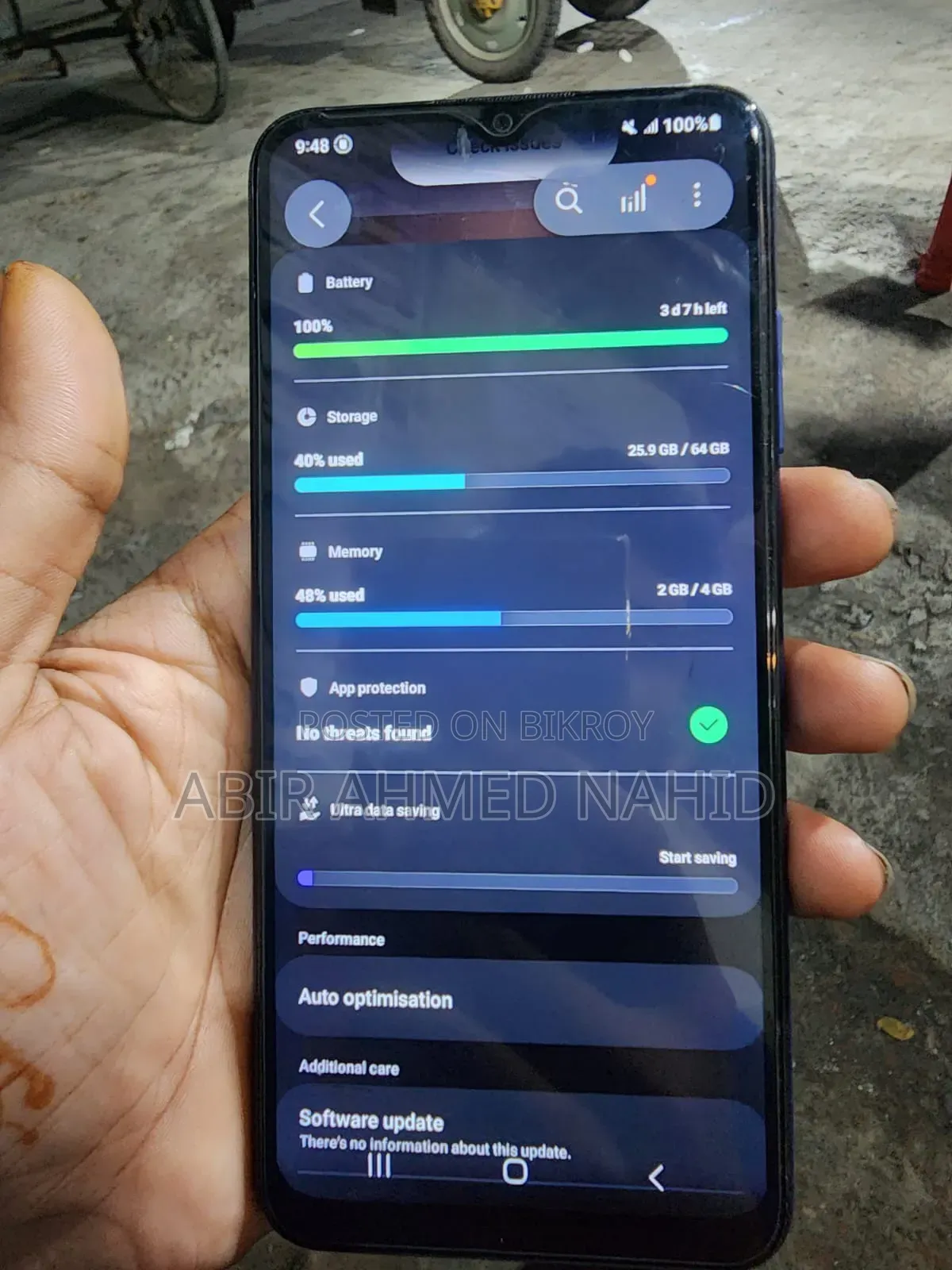 Samsung Galaxy A03s 64 GB Blue