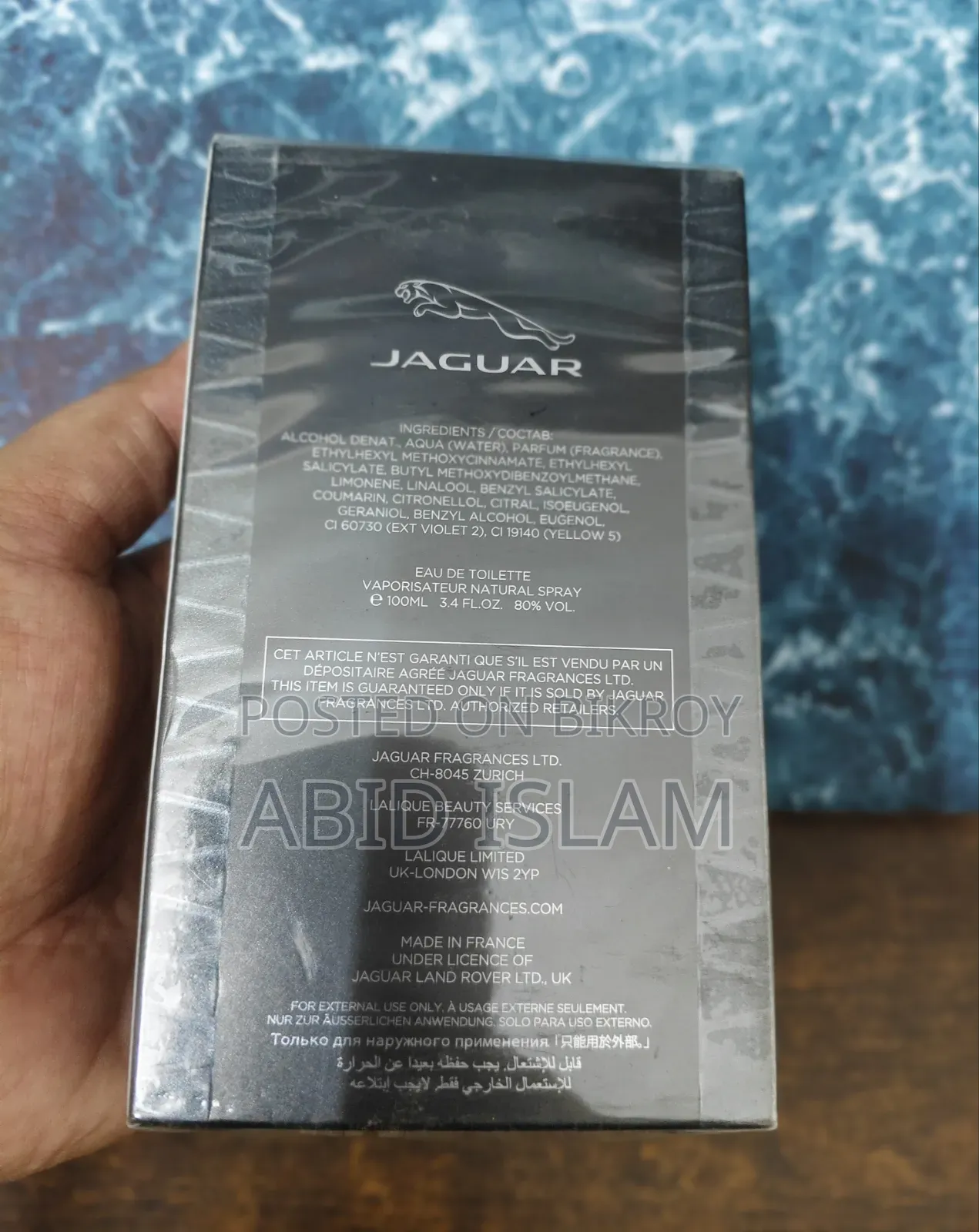Luxury Men’s Perfume - Jaguar Stance Original 100 Ml Fragrance