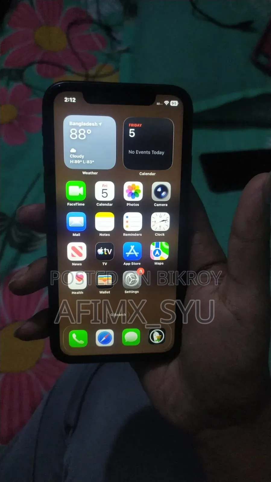 অ্যাপল আইফোন ১১ ১২৮ জিবি ব্ল্যাক