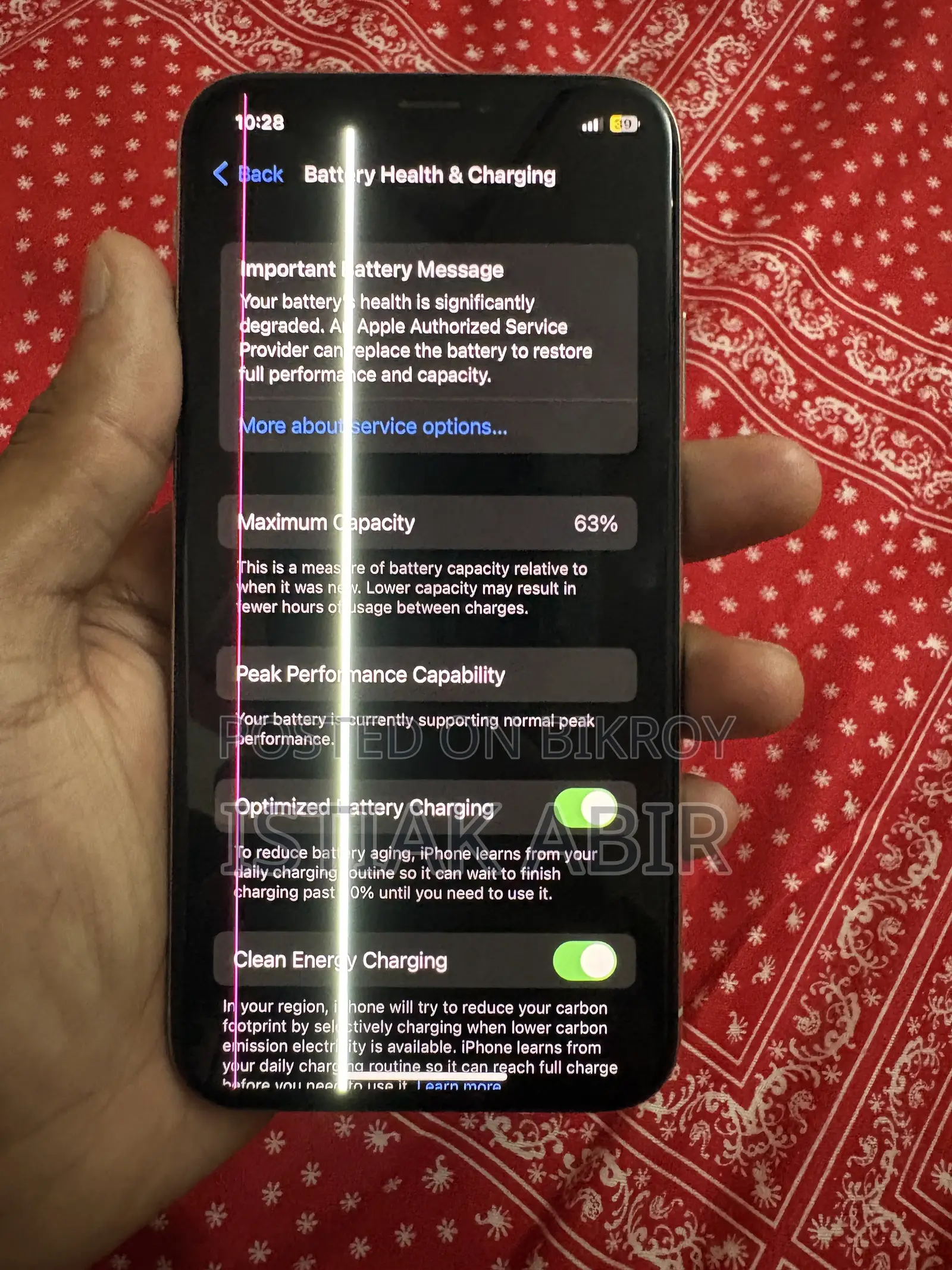 Apple iPhone X 256 GB White