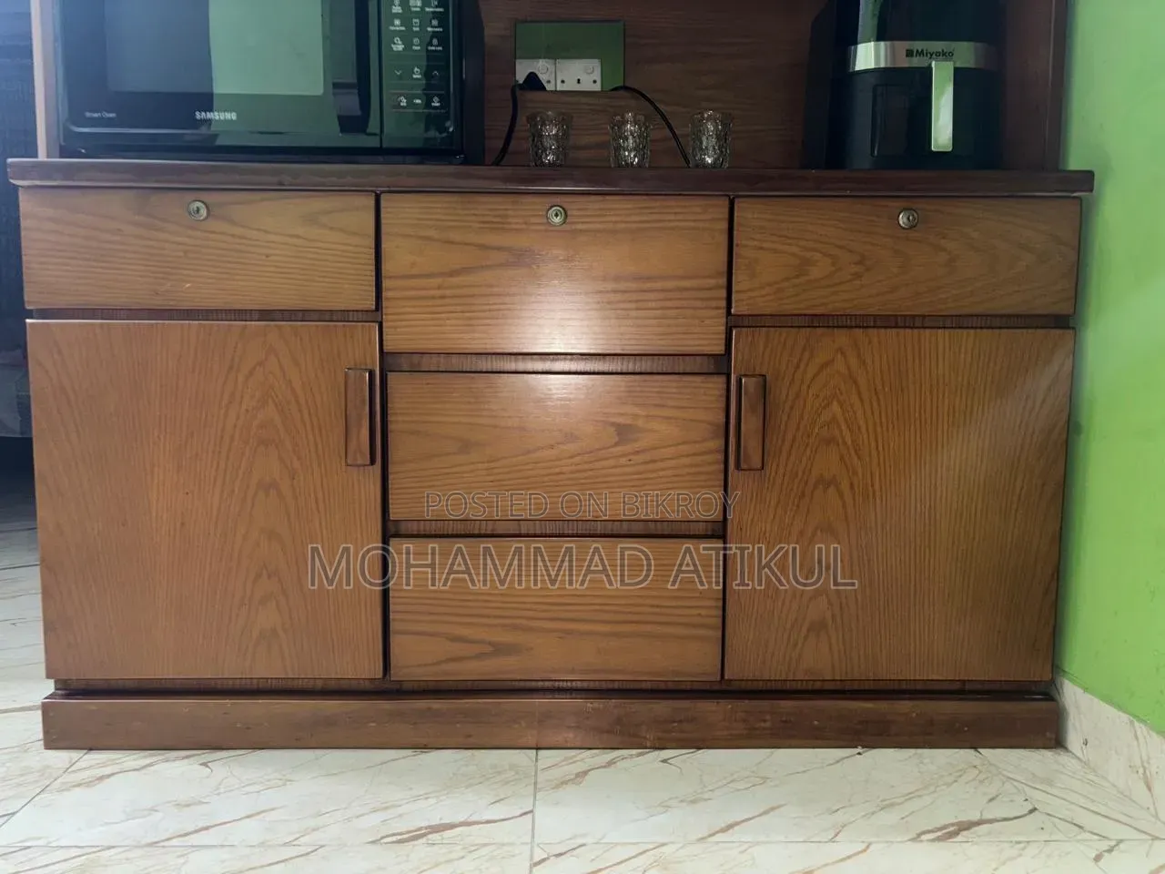 Wooden Wall Showcase
