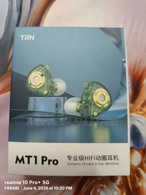 Duel Speaker Earphone. Dynamic Drivers in Ear Monitors