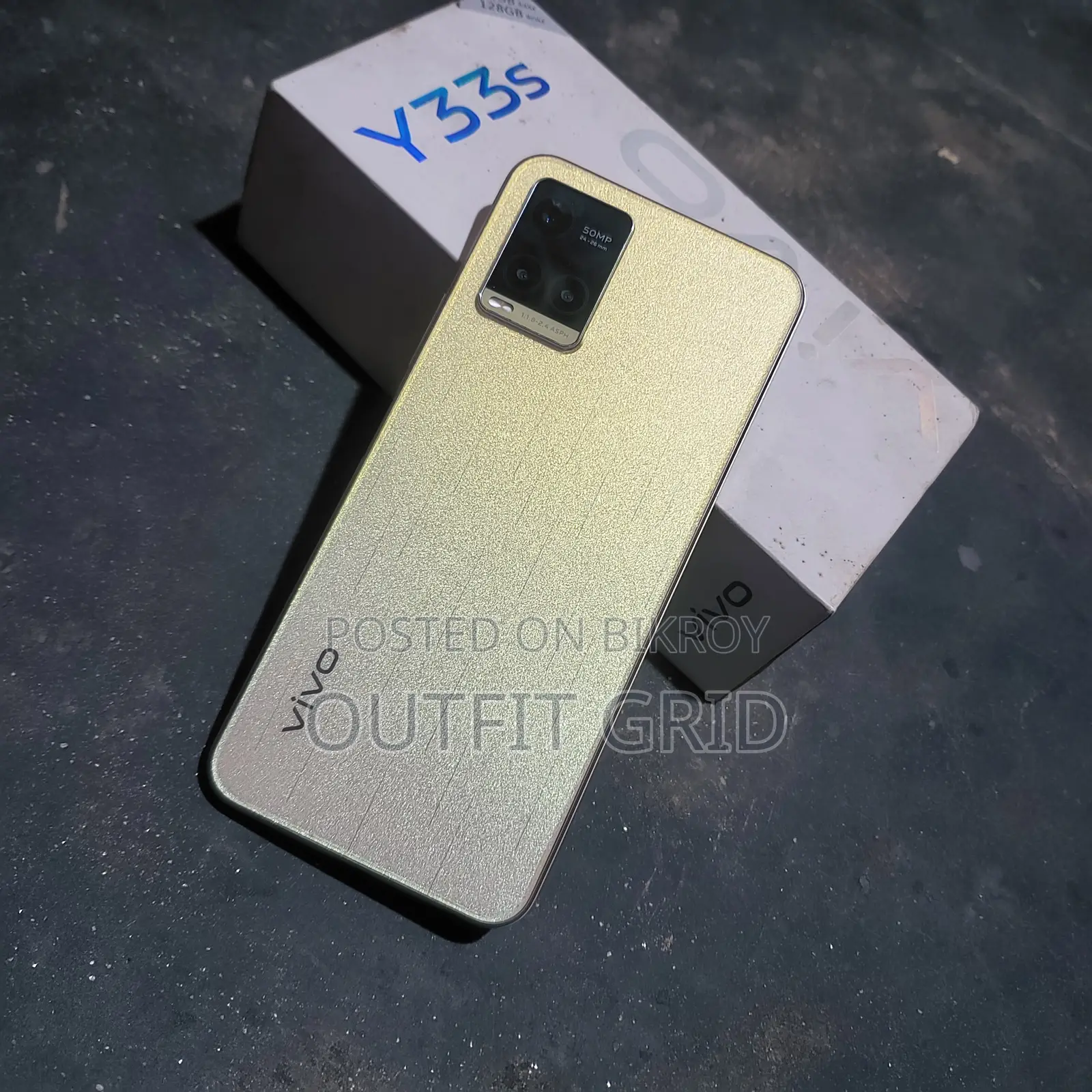 Vivo Y33s 128 GB Gold
