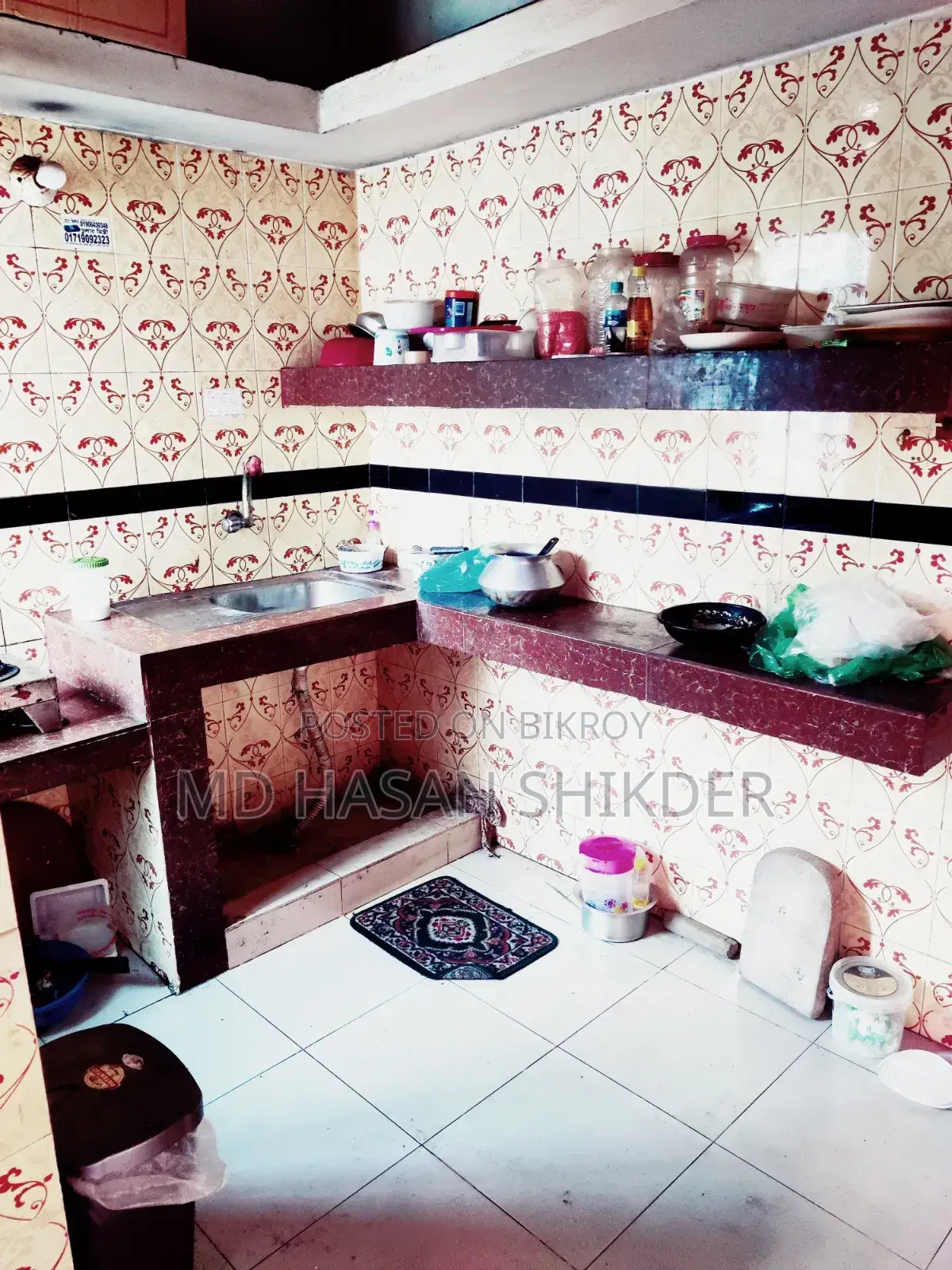 3-Bedroom Apartment in Modhubag, Hatirjheel, Mogbazar for Sale