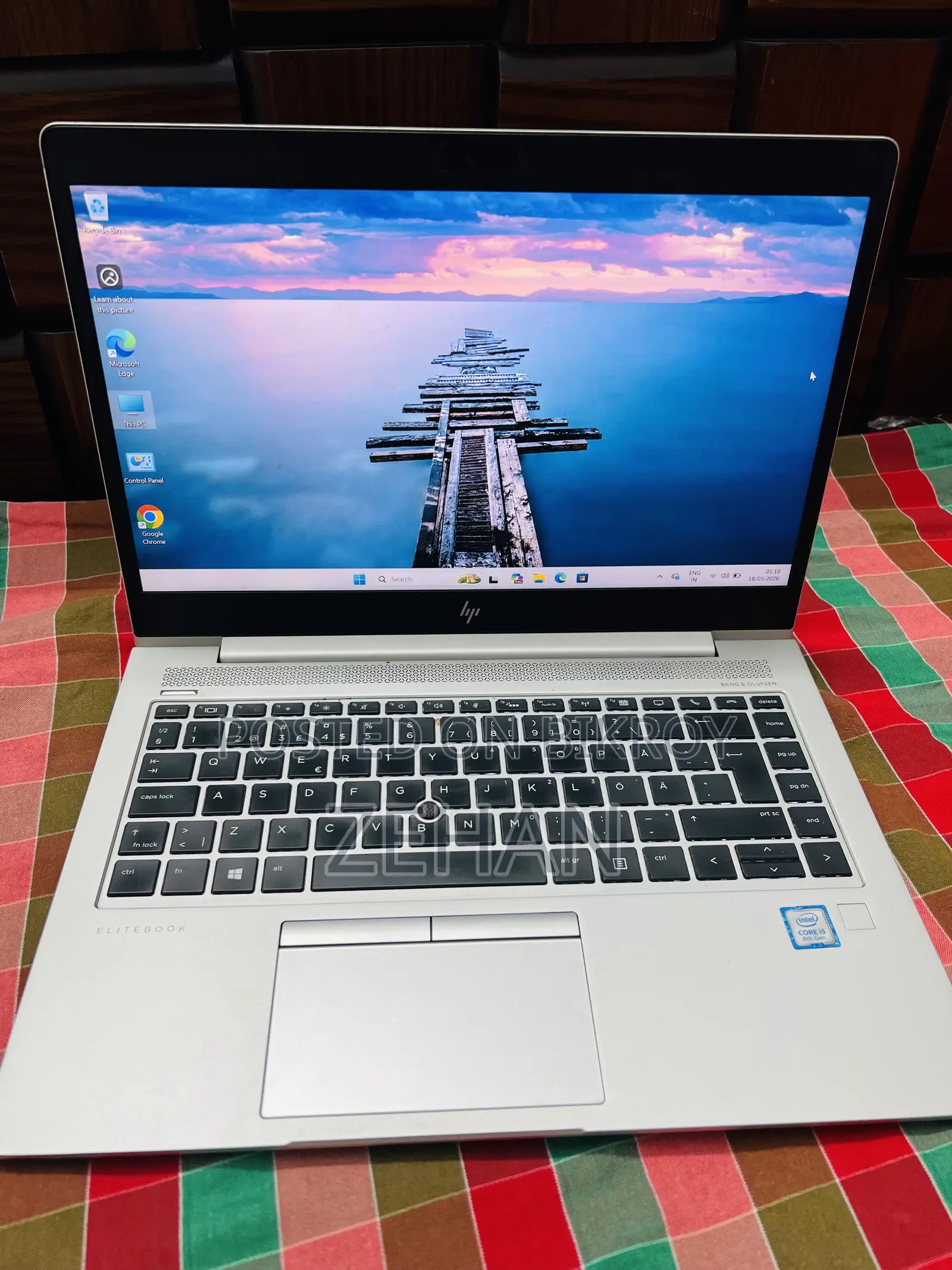 Laptop HP EliteBook 840 G5 16GB Intel Core i5 SSD 256GB