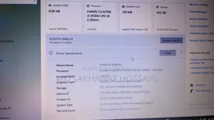 Laptop HP 15-da2933nia 8GB Intel Core i3 HDD 1T