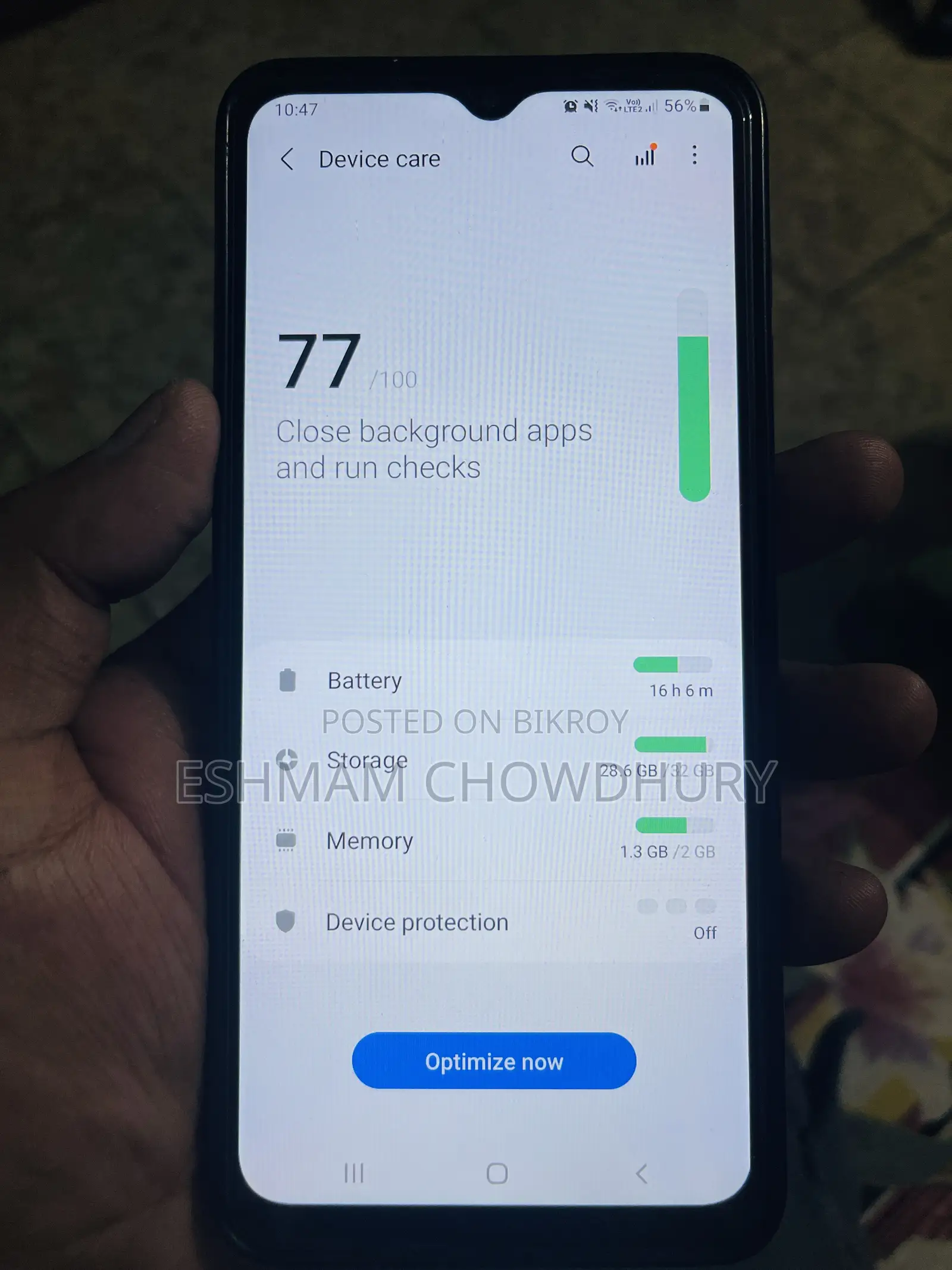 স্যামসাং গ্যালাক্সি এ০২ ৩২ জিবি কালো