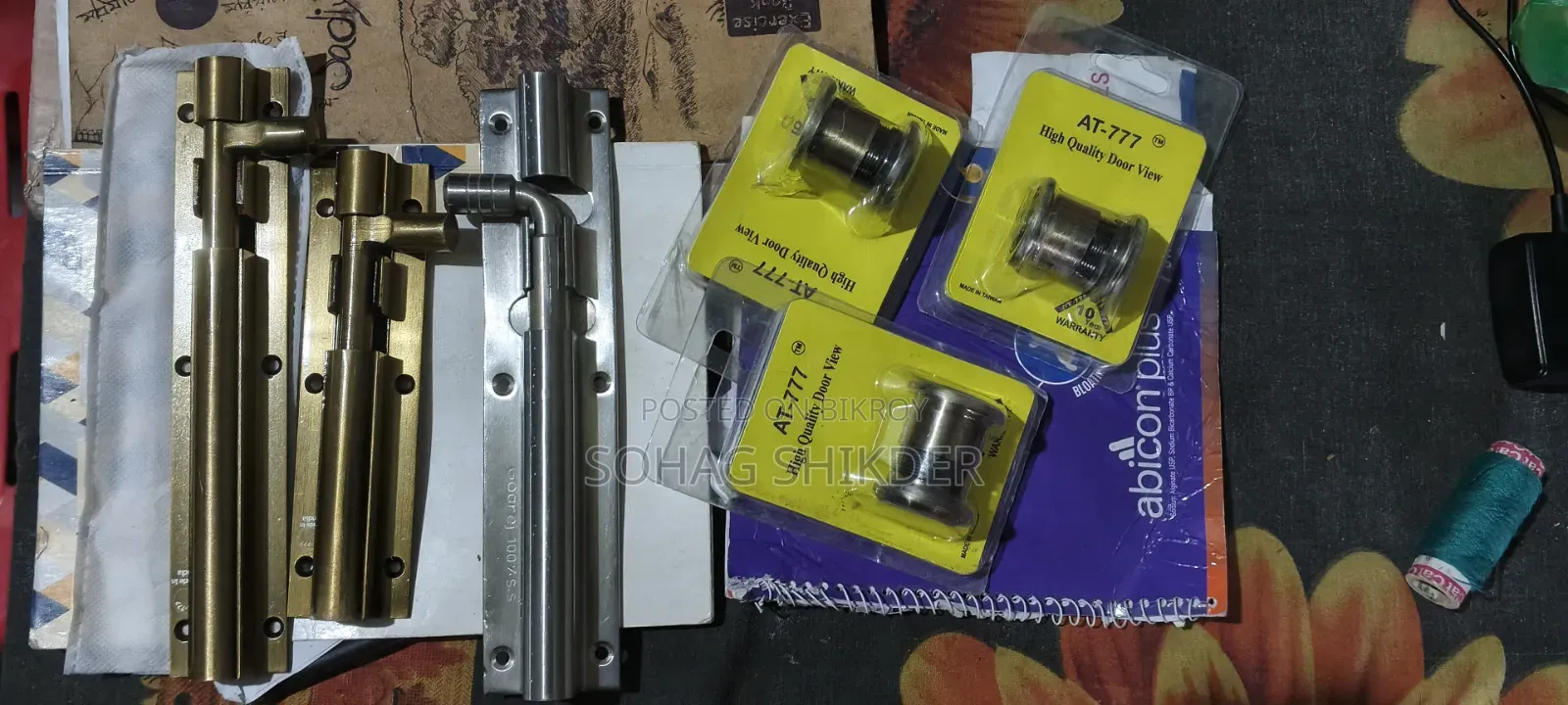 Door Hinges and Door View Camera