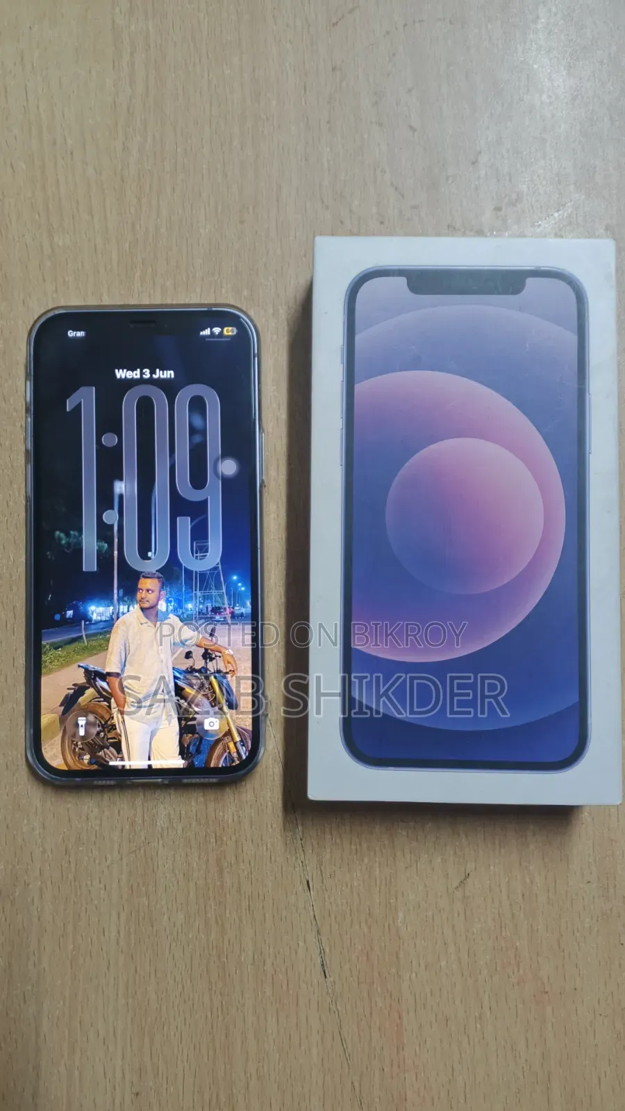 Apple iPhone 12 ১২৮ জিবি পার্পল