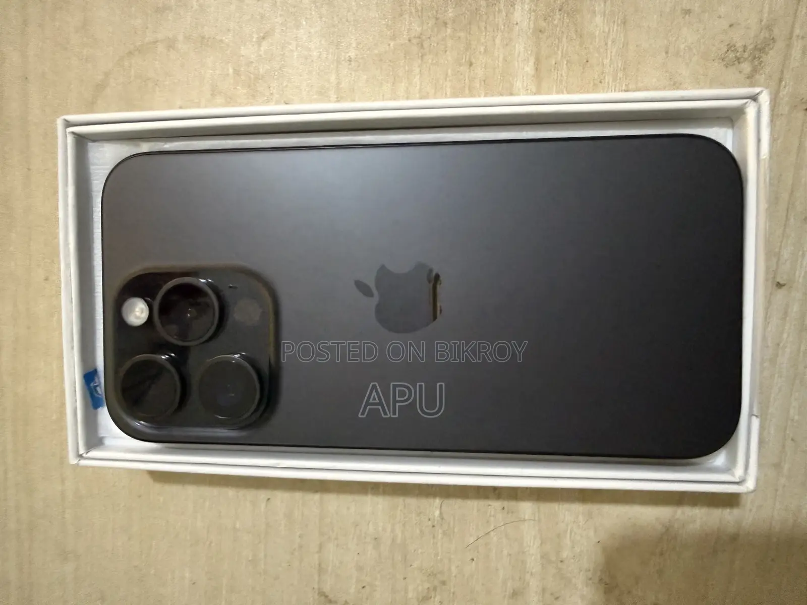 Apple iPhone 15 Pro 256 GB Black