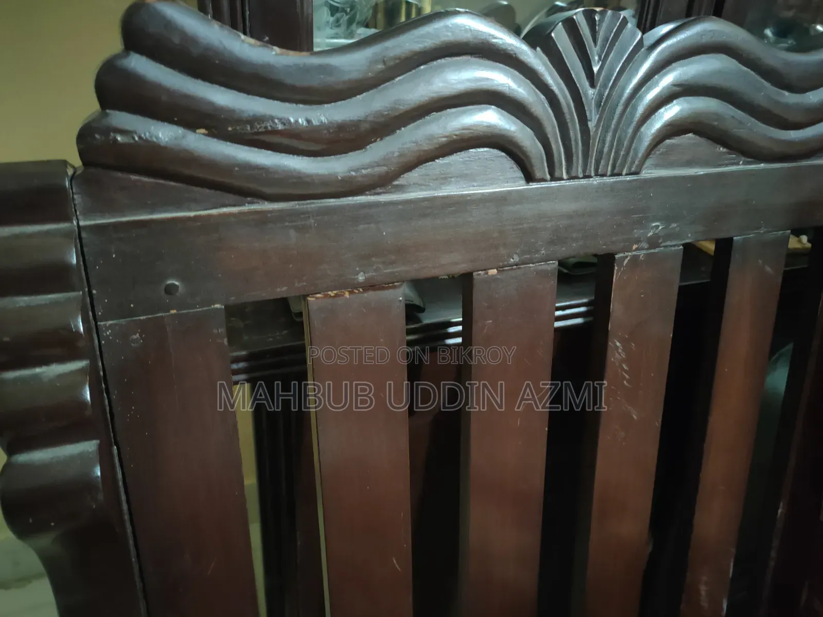 Teak Wood Sofa With Foam And Cover