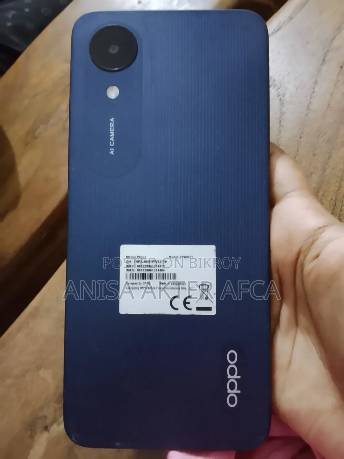 Oppo A17K 64 GB Blue