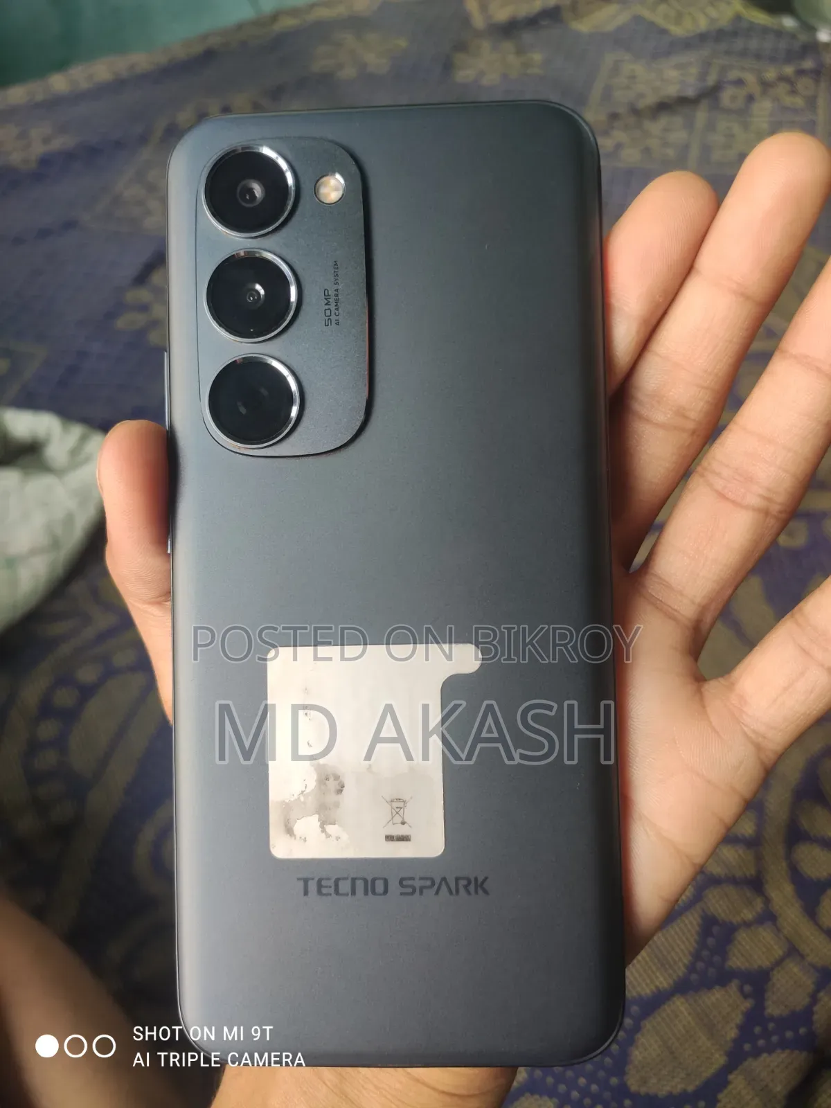 Tecno Spark 40 Pro+ 256 GB Black