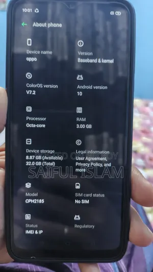 Oppo A15 32 GB Purple
