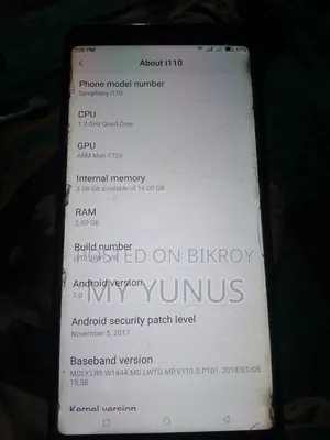 Symphony I110 16 GB Black