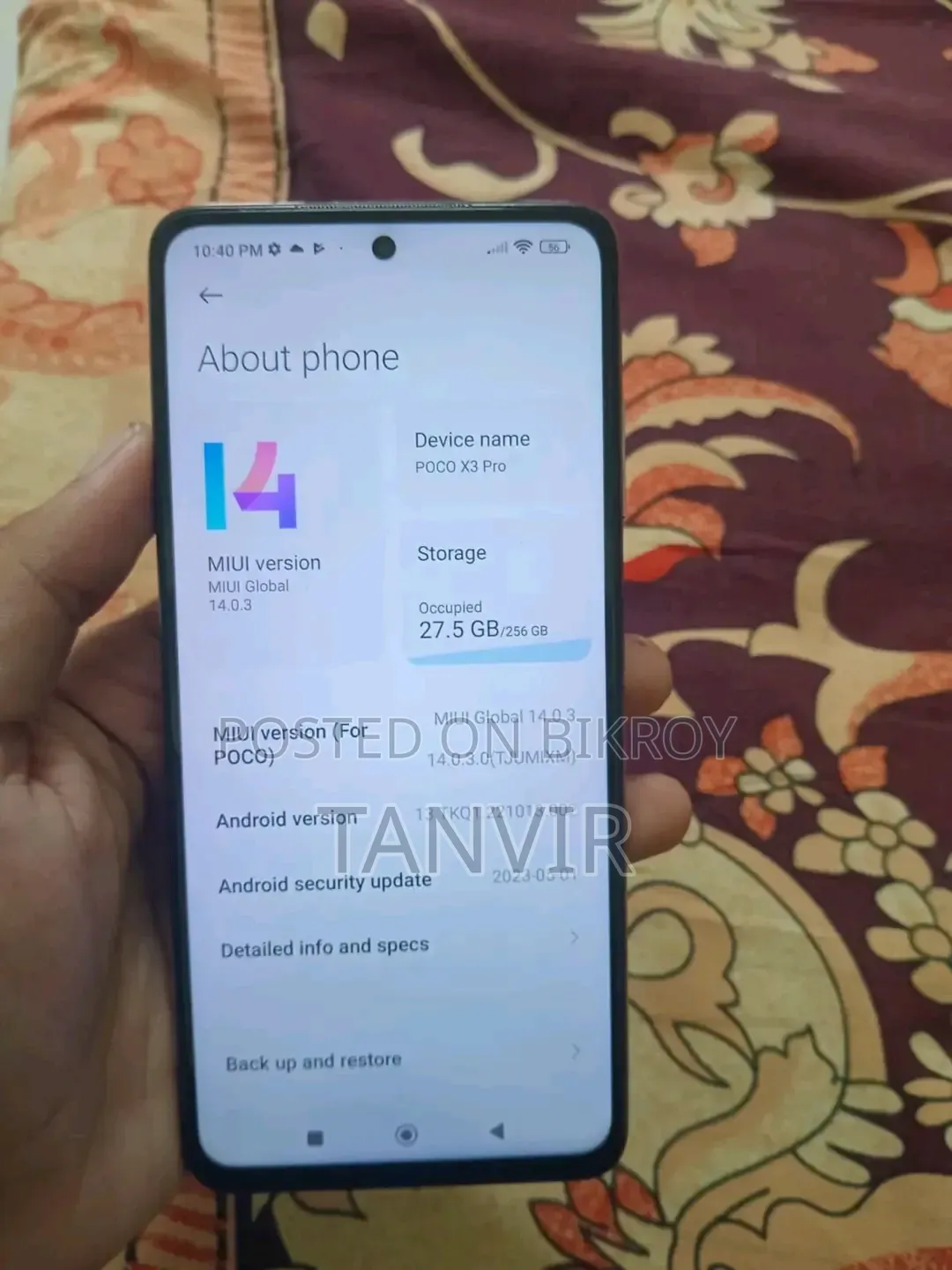 Xiaomi Poco X3 Pro 256 GB Rose Gold