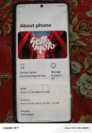 Motorola Edge 50 Fusion 256 GB Green