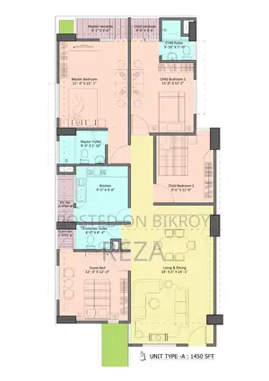 4-Bedroom Apartment in Southern Park 4, Khilgaon for sale