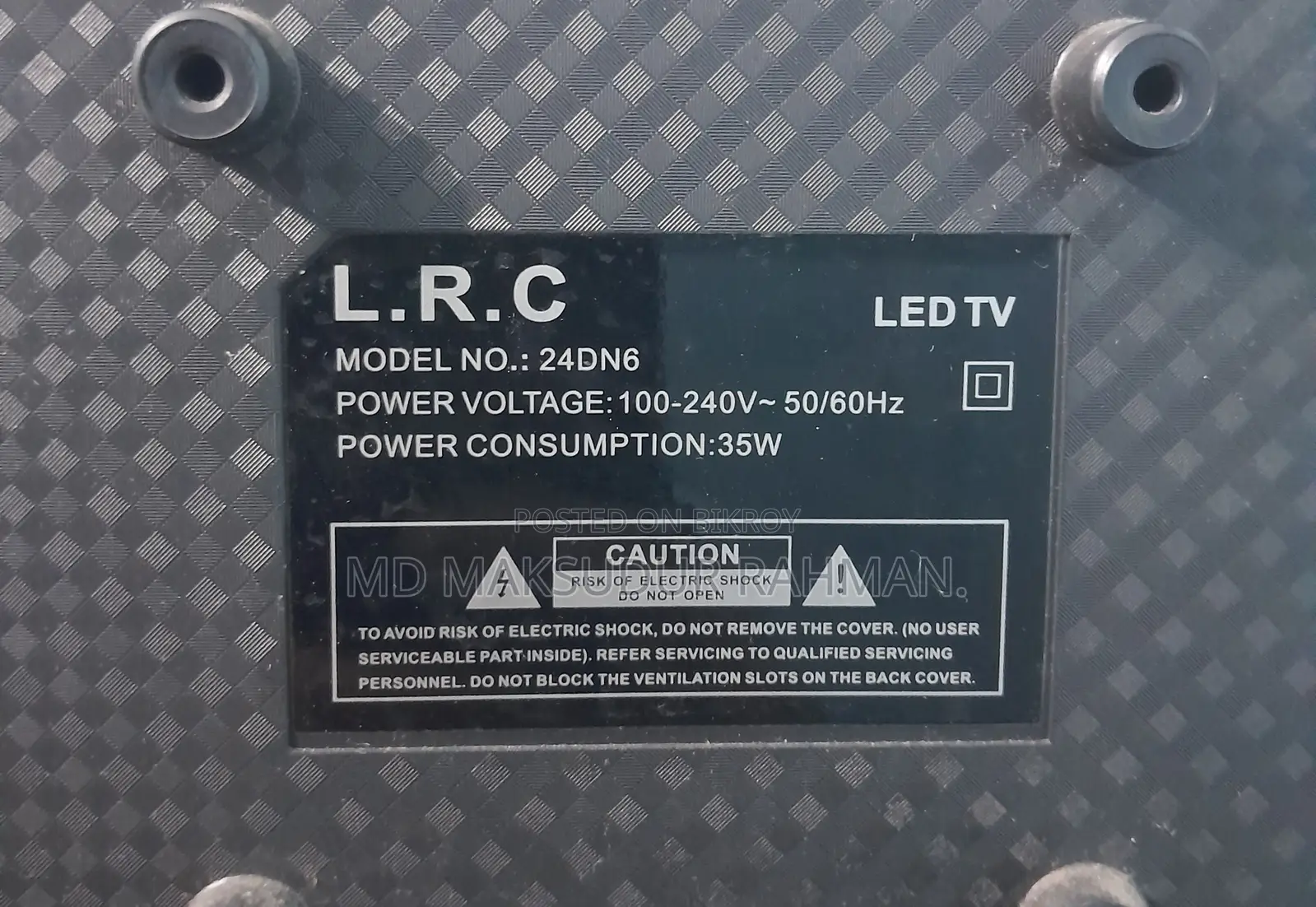 Led Tv 24 Inch/ Model No-24dn6