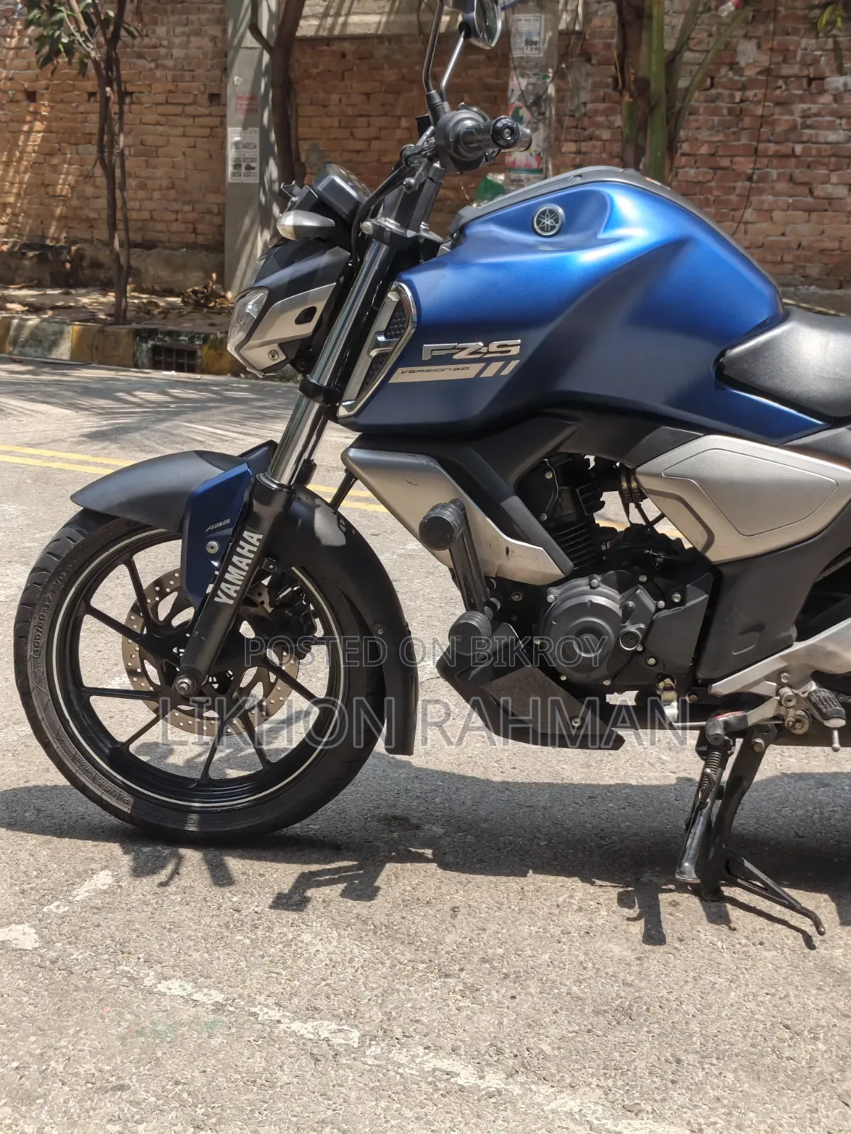 Yamaha FZ 2022 Blue