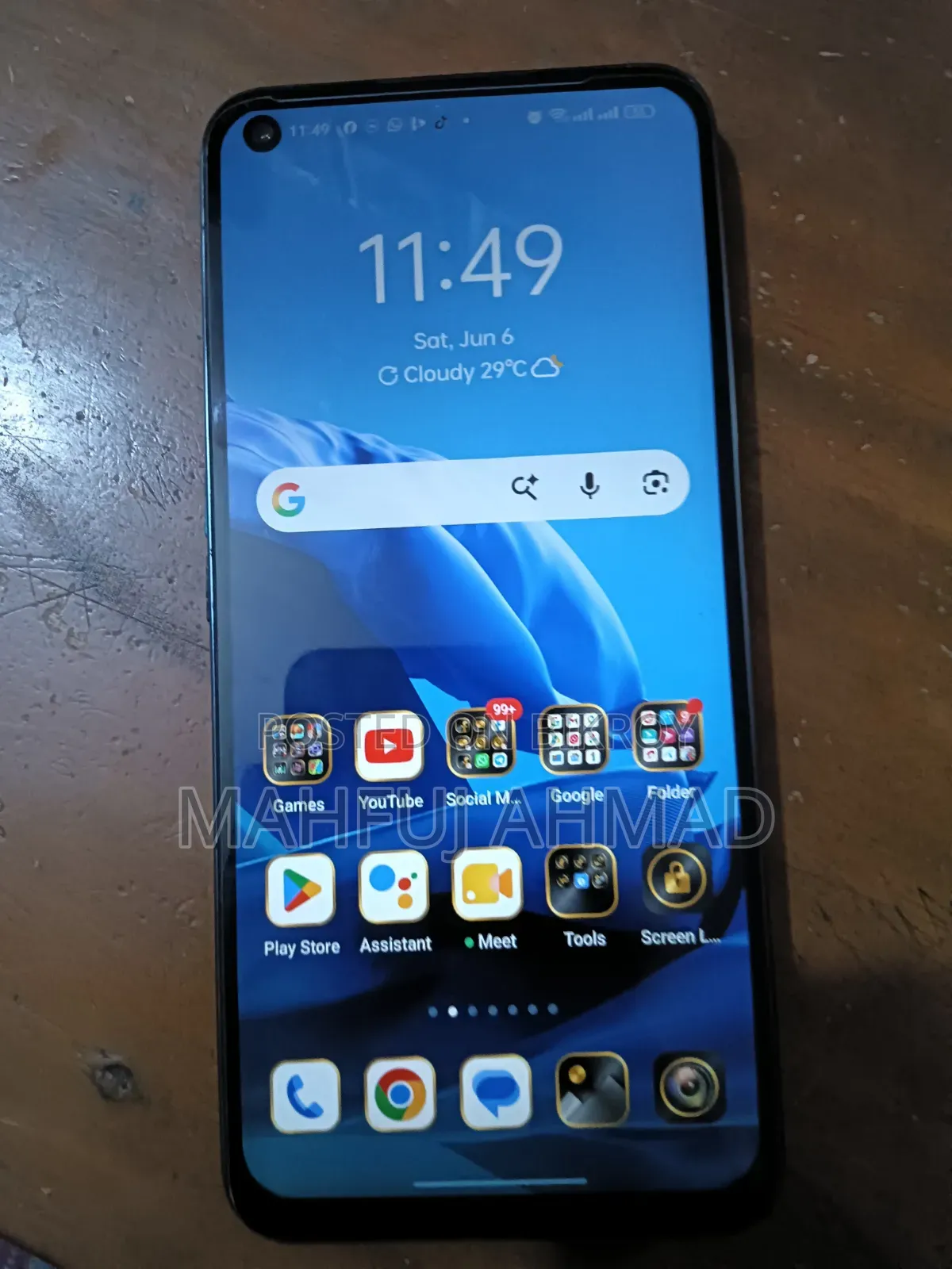 Realme 128 GB Blue