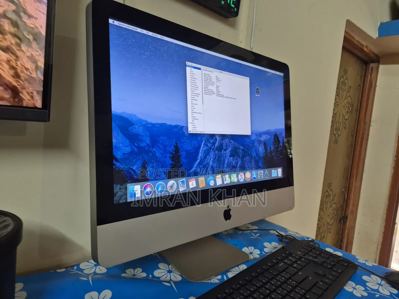Desktop Computer Apple iMac 4GB Intel Core i5 HDD+SSD 1T