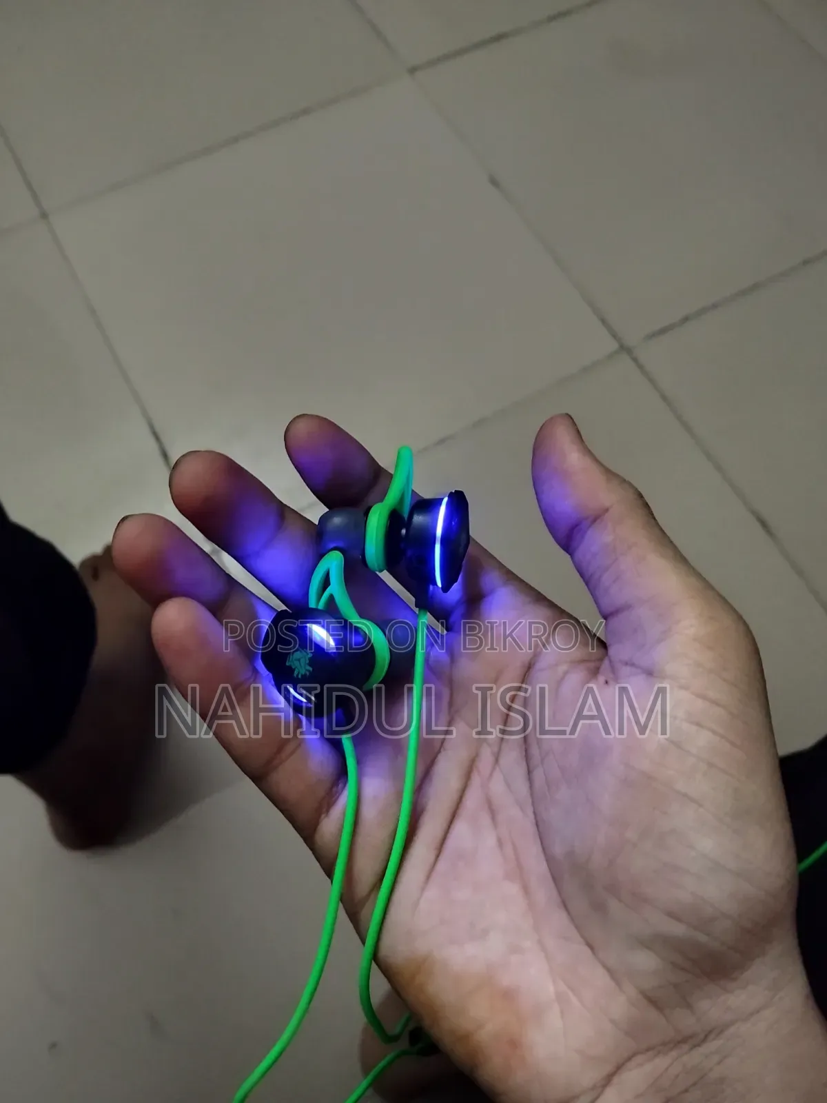 Rx3 প্লাস গেমিং ইয়ারফোন (১ দিন ব্যবহৃত)