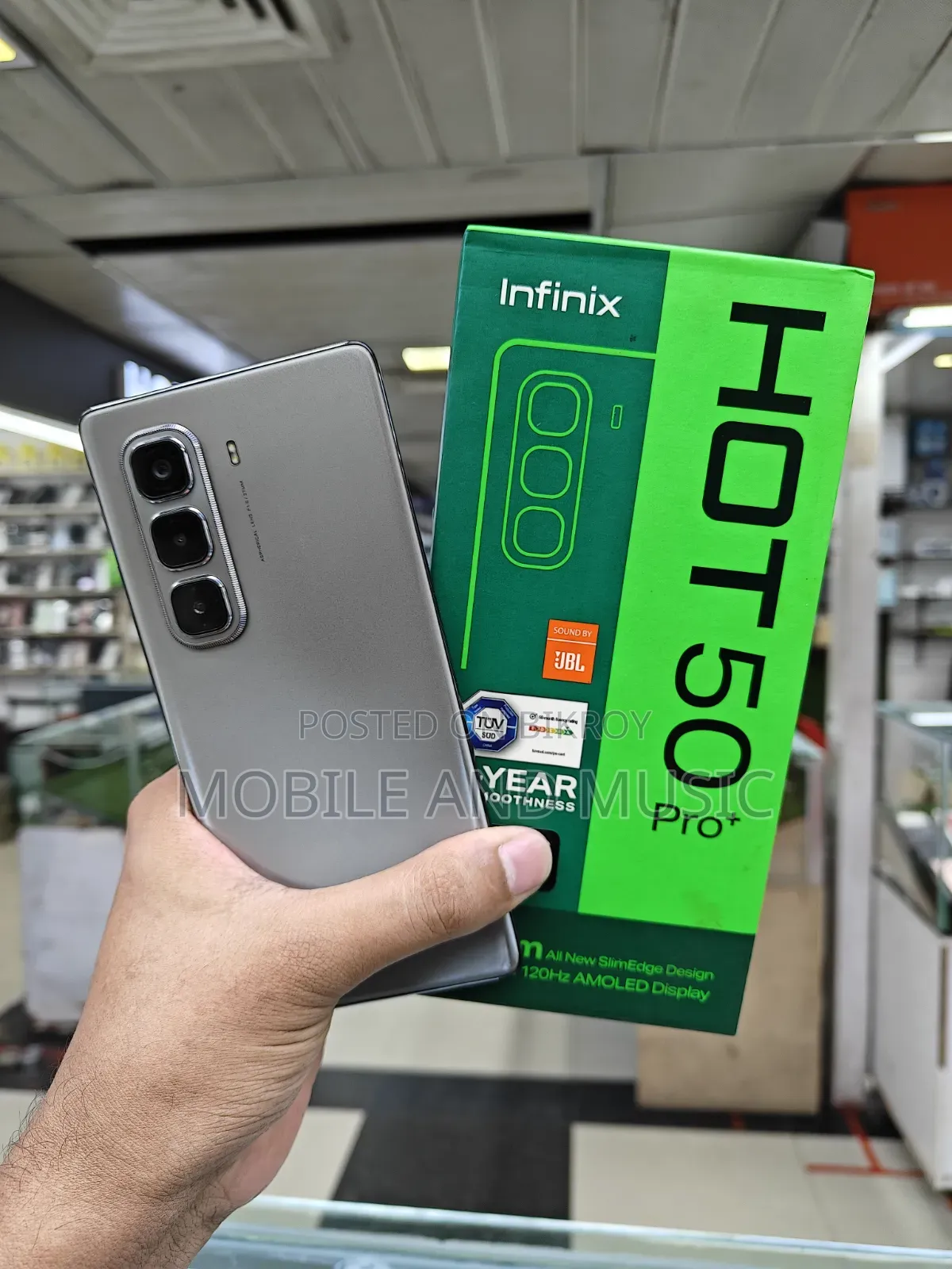 Infinix Hot 50 Pro+ 4G 256 GB Bronze