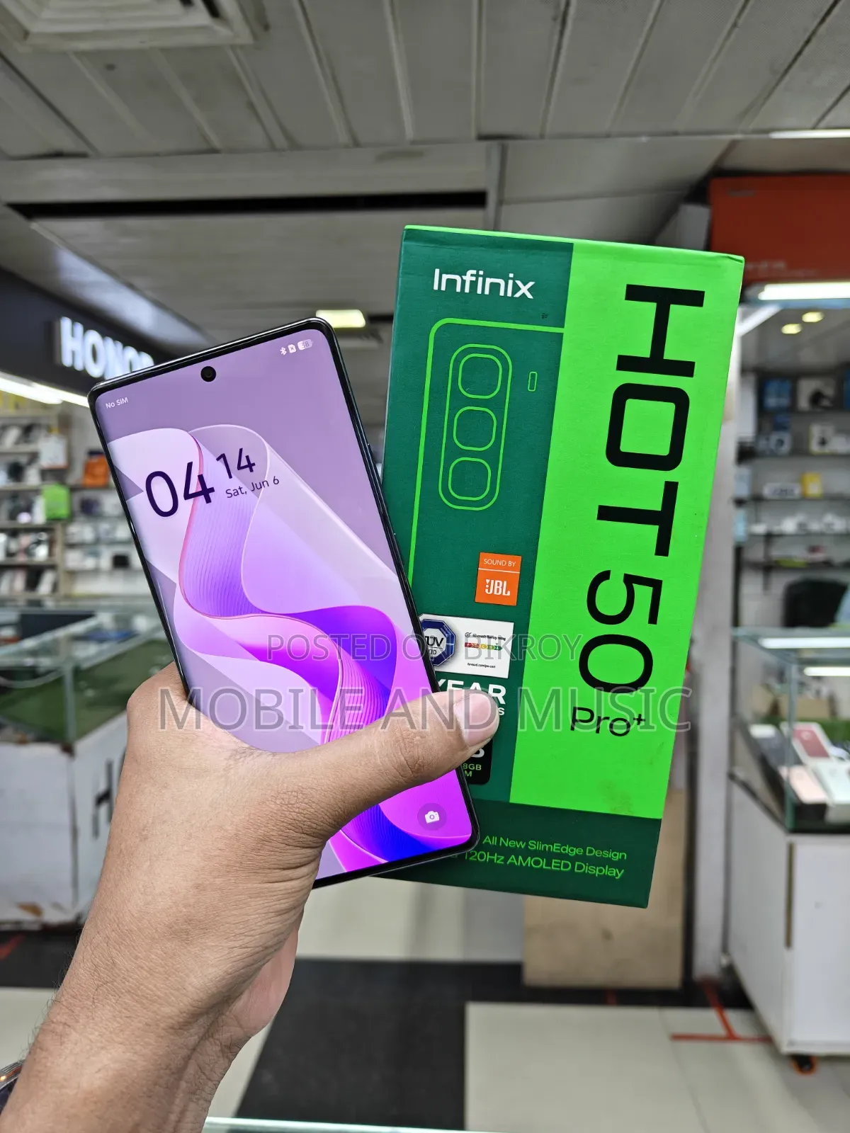 Infinix Hot 50 Pro+ 4G 256 GB Bronze