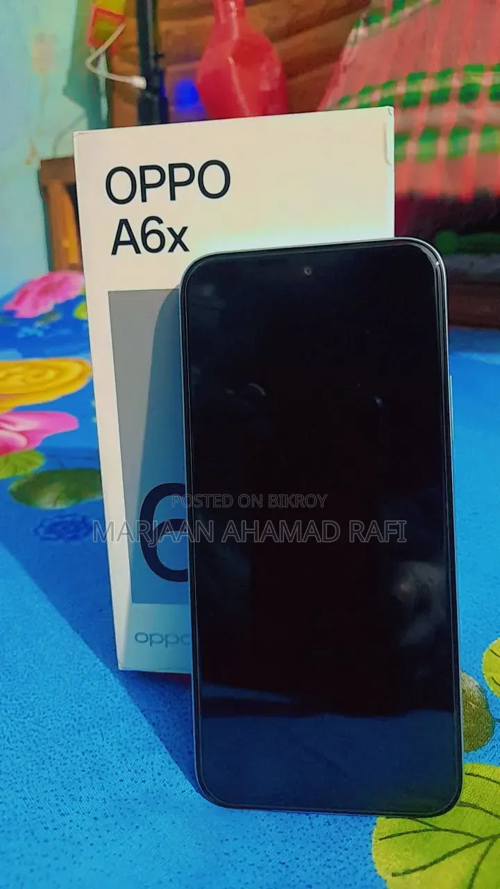 New Oppo A6x 64 GB White