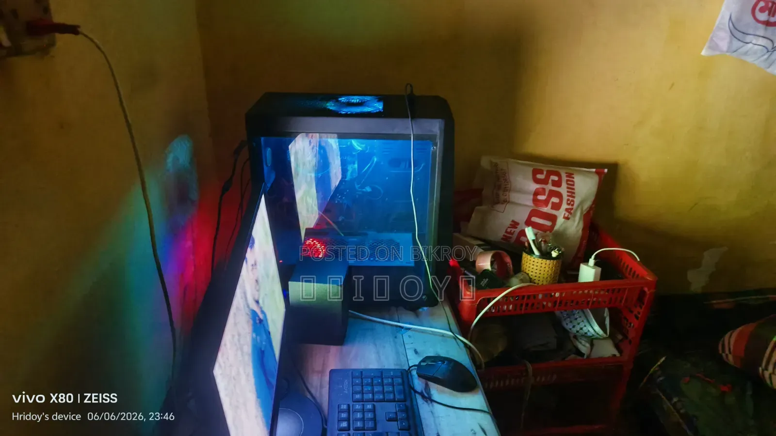 Desktop Computer 8GB AMD Ryzen 5 HDD+SSD 128GB