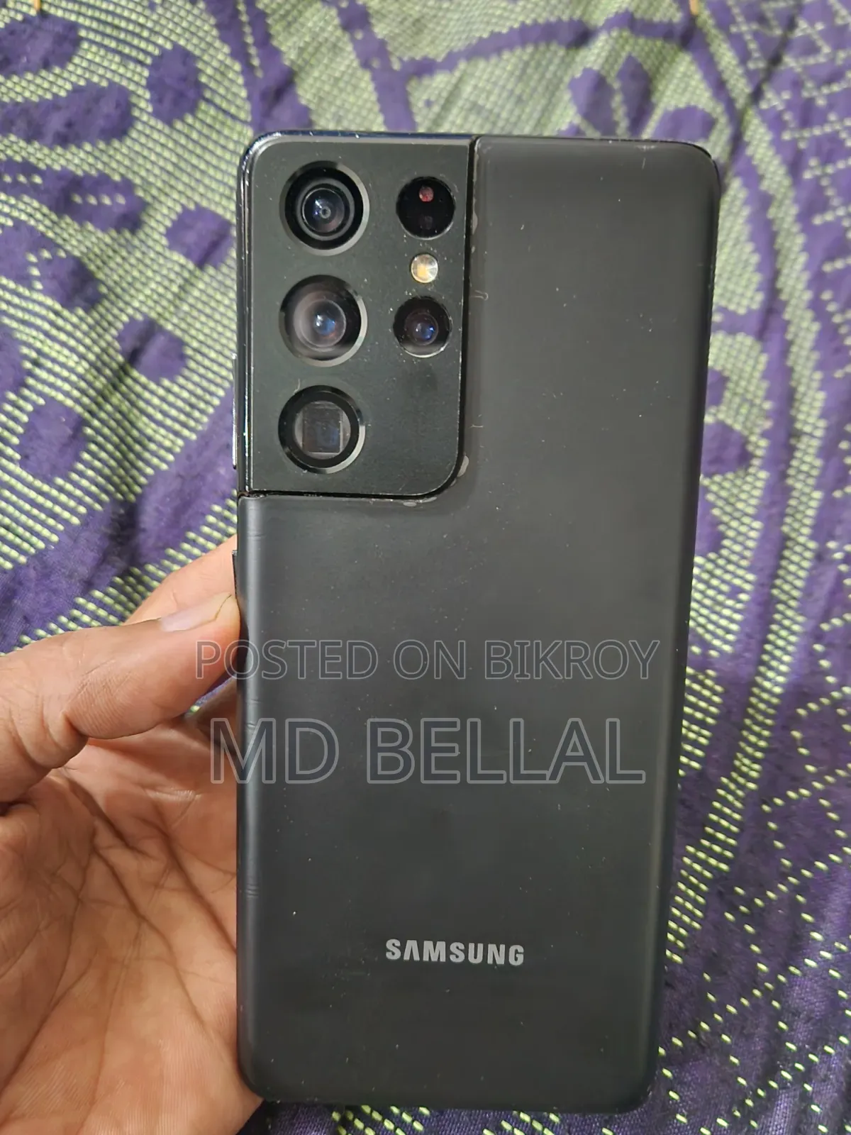 Samsung Galaxy S21 Ultra 5G 256 GB Black