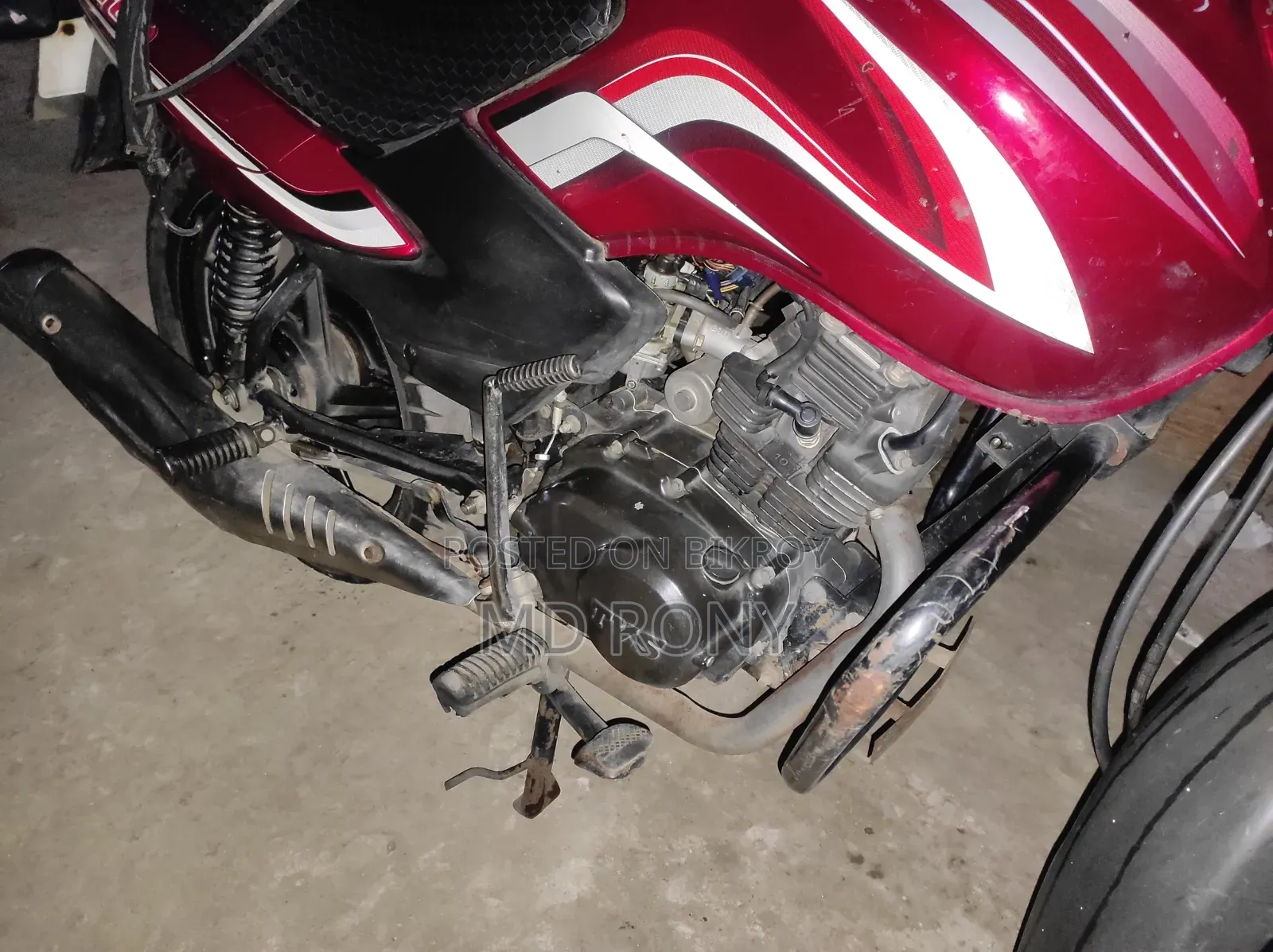 TVS Metro 2017 Red