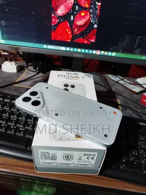 নিউ টেকনো পোভা ৭ প্রো ৫জি ২৫৬ জিবি সিলভার