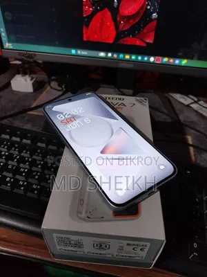 New Tecno Pova 7 Pro 5G 256 GB Silver