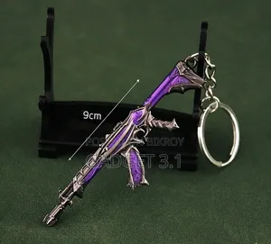 Valorant Gun Knife Keyring Alloy Made