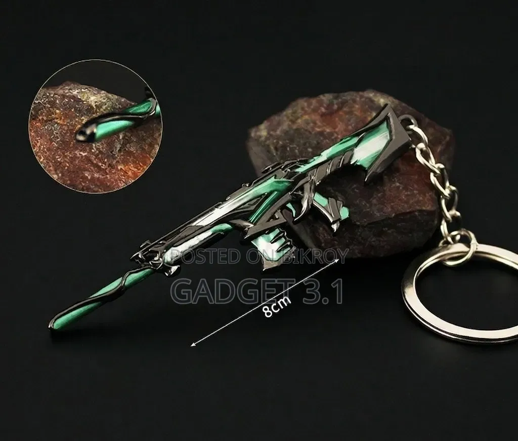 Valorant Gun Knife Keyring Alloy Made