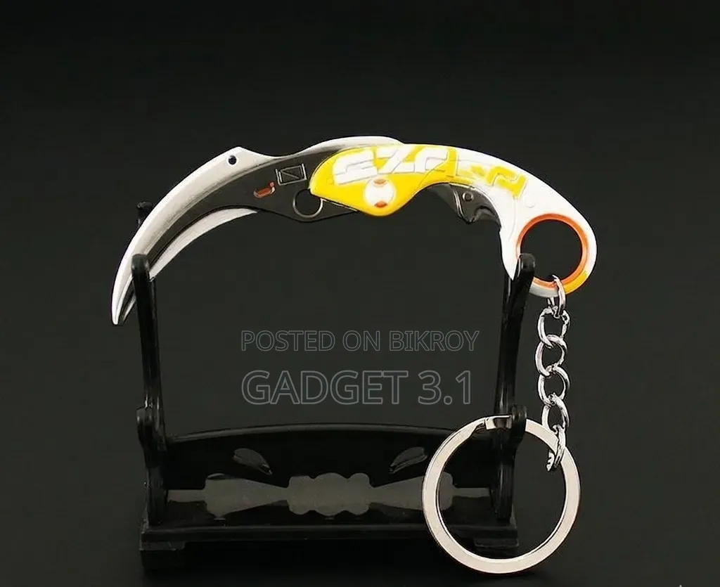 Valorant Gun Knife Keyring Alloy Made