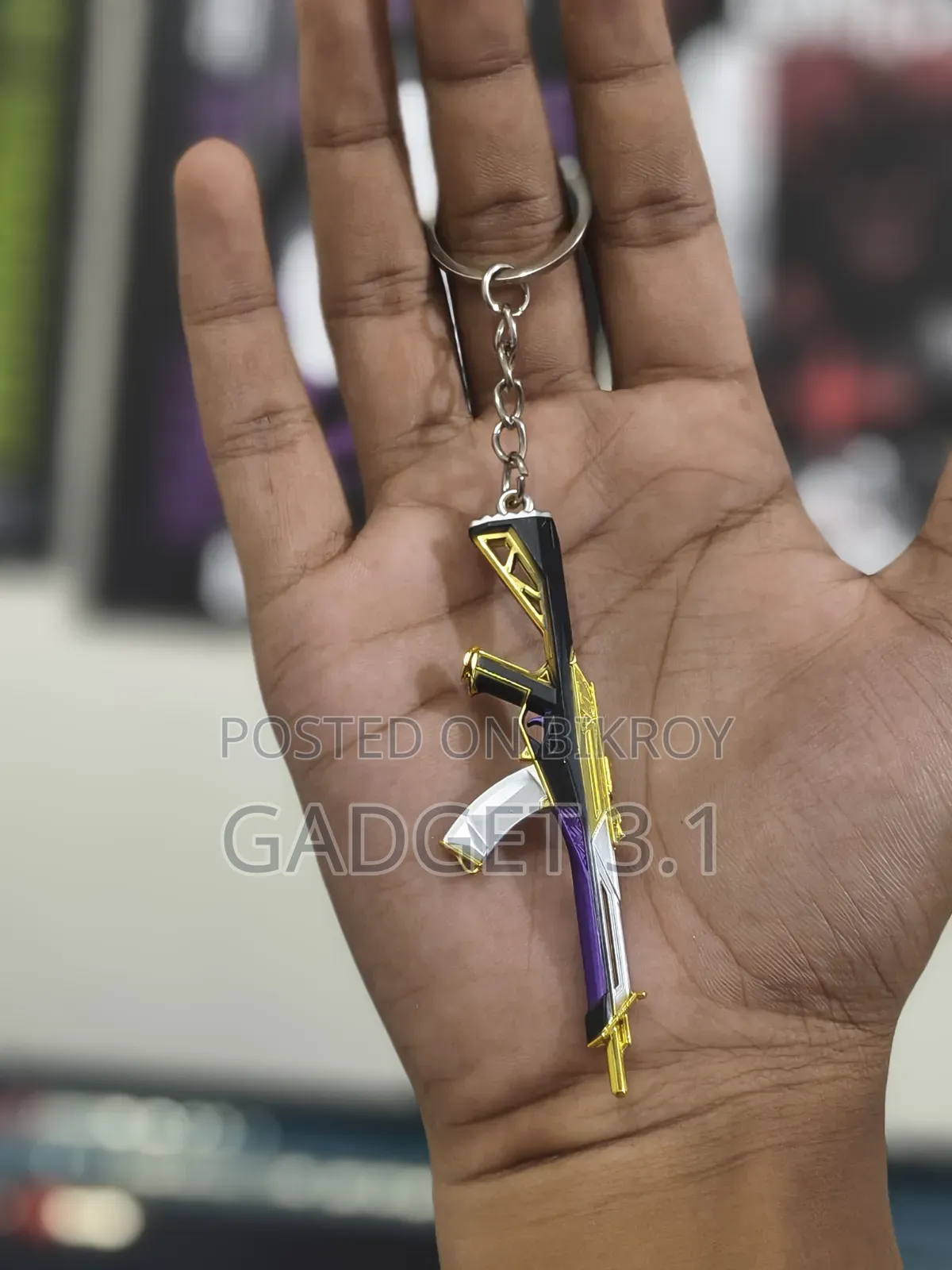 Valorant Gun Knife Keyring Alloy Made