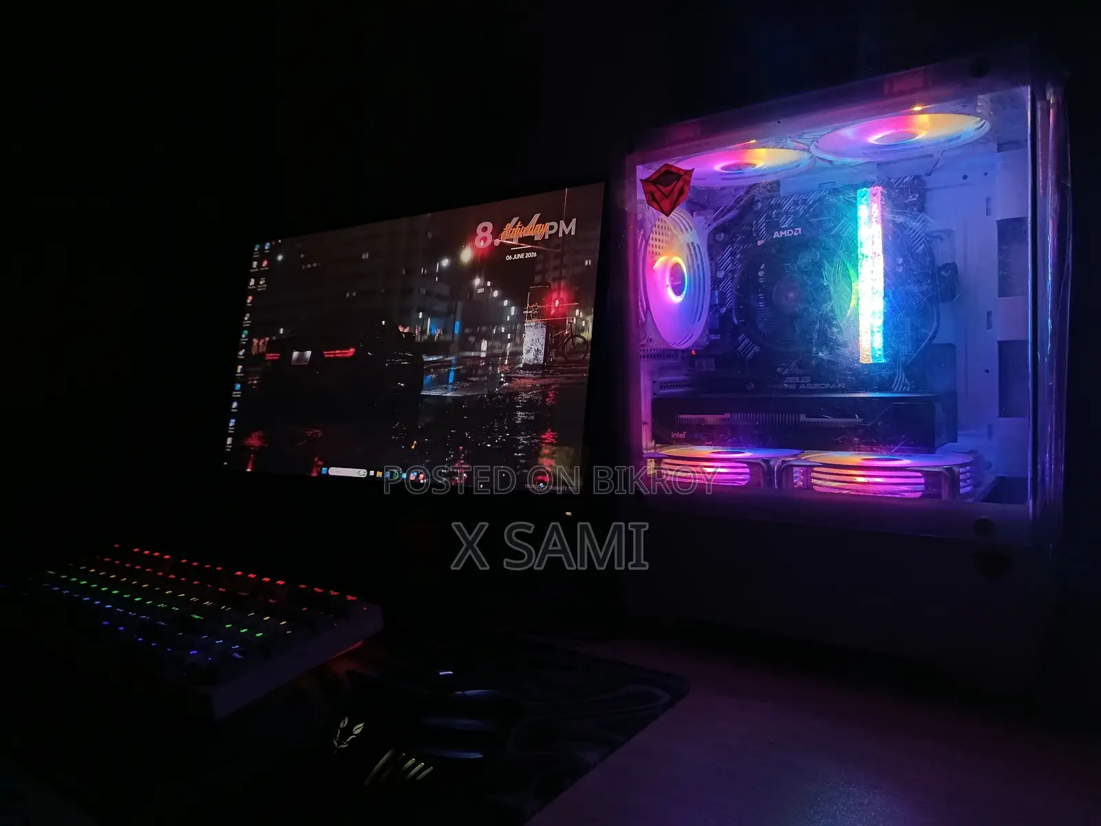Desktop Computer Asus 16GB AMD Ryzen 5 SSD 512GB