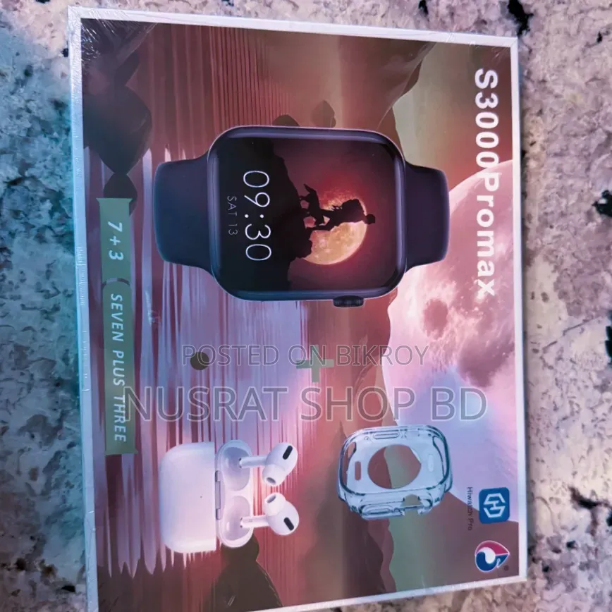 S3000 Pro Max 7+3 Smart Watch
Code : 4050