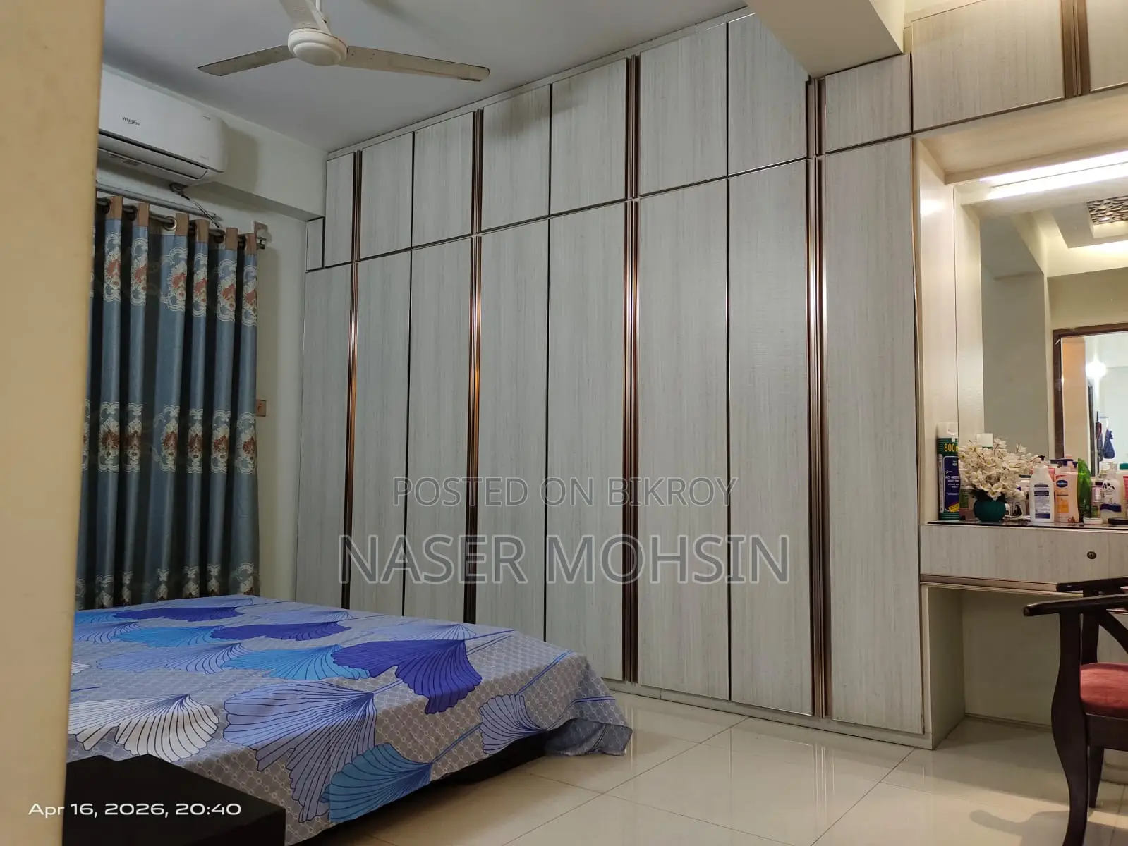 Furnished 3-Bedroom Apartment in Bashat Vita, Basundhara for Sale