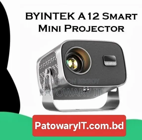 Byintek Vevshao A12 Smart Android Projector for Cinema Experience